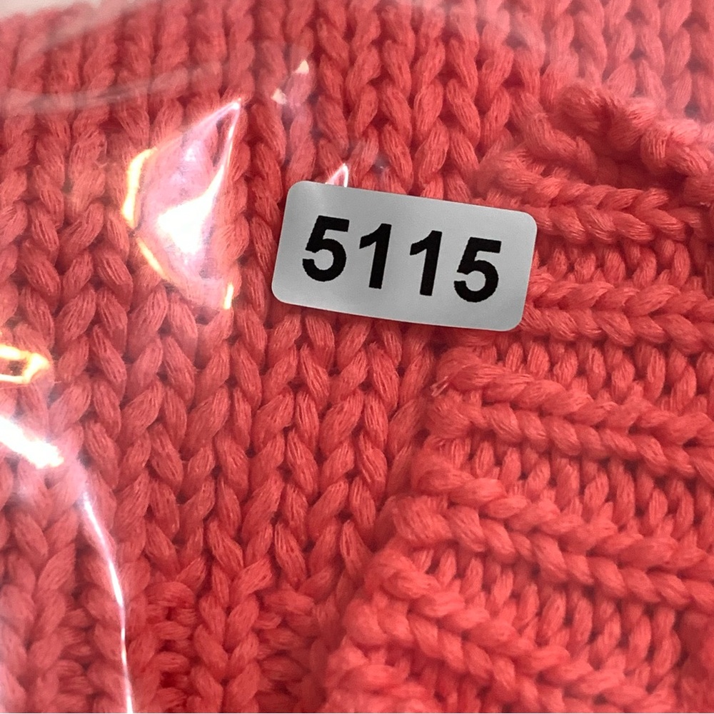 Banana Republic Milly Collection Crew Neck Sweater Coral Small - Picture 12 of 12